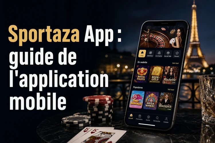 App Sportaza: guide de l'application mobile